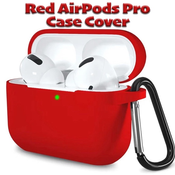 Airpods Other - AirPods Pro Red Case Cover